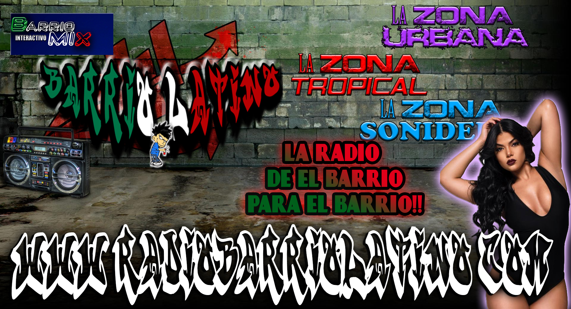Pagina Oficial Radio Barrio Latino