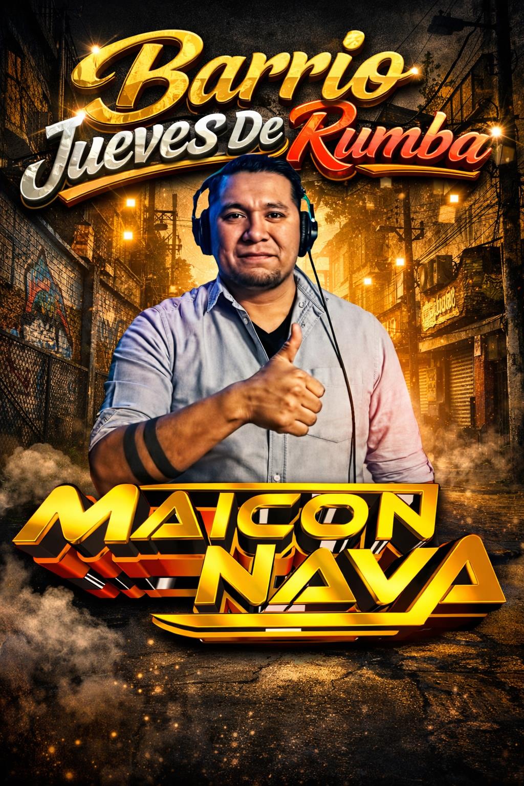 Portada de DJ Maicon Nava - Barrio Jueves De Rumba EP 12