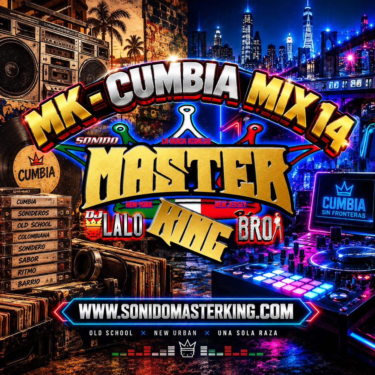 Portada de Sonido Master King - Cumbia Mix 14
